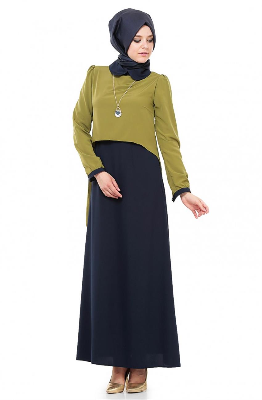 فستان-أخضر ar-8532-109