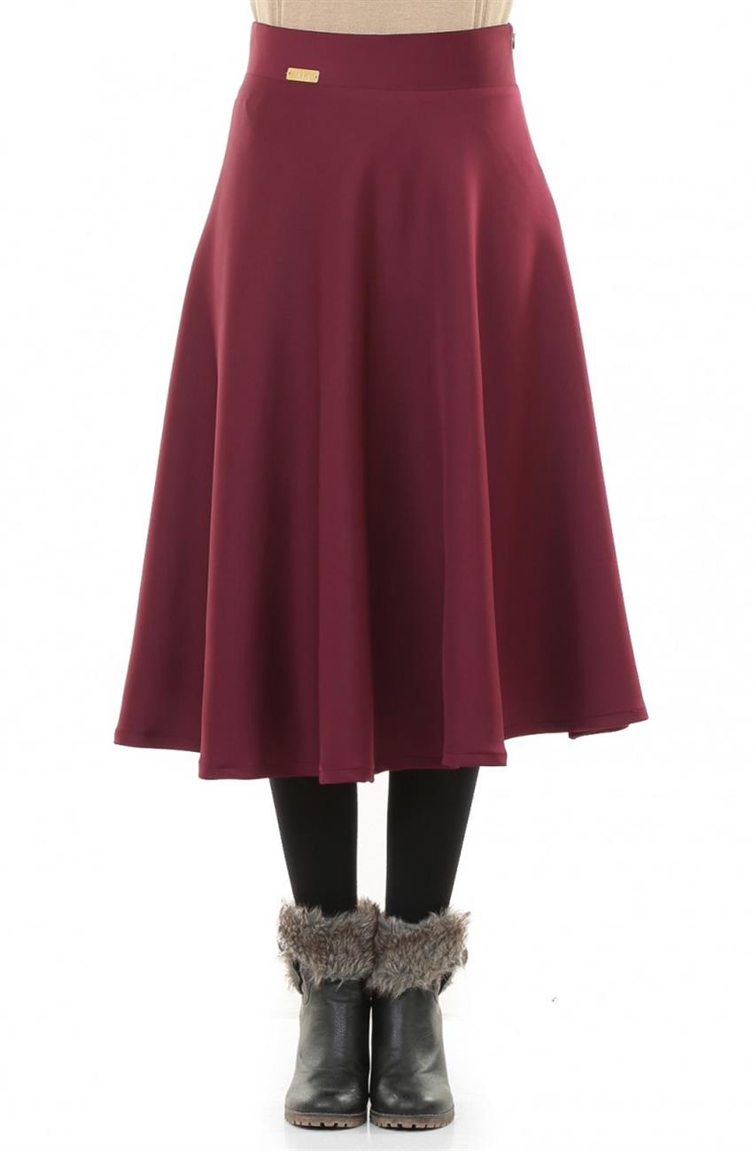 Ala Londan Skirt-Claret Red ET2054-67