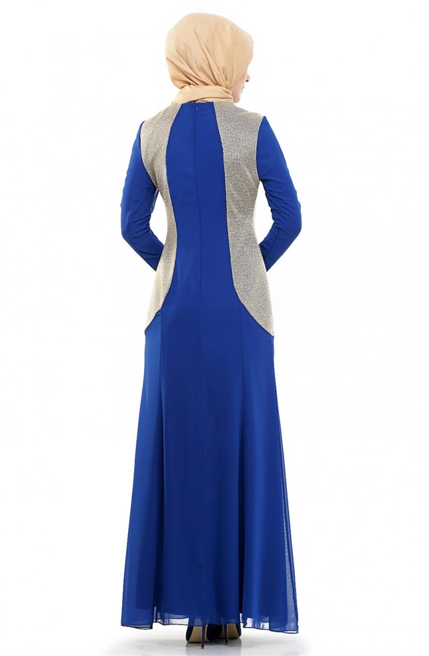 فستان سهرة فستان-أزرق غامق ARM439-47