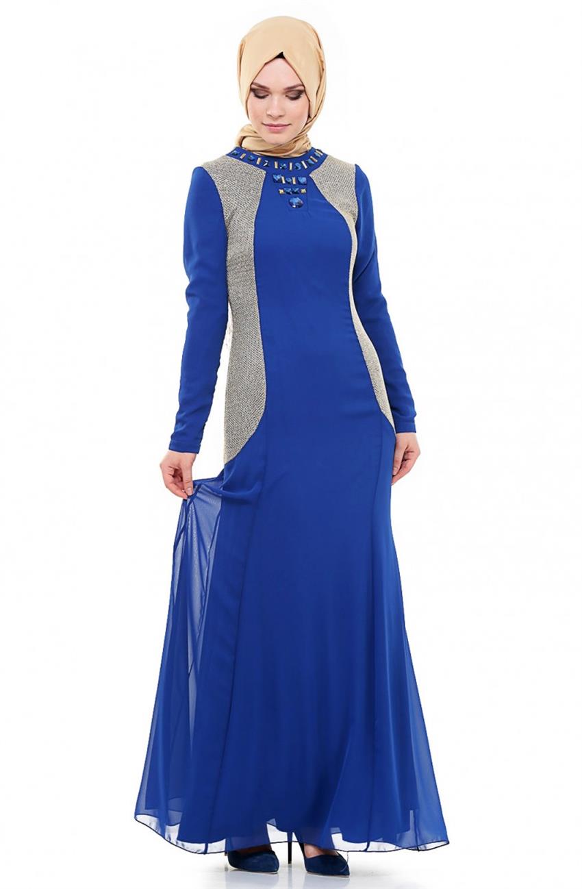 فستان سهرة فستان-أزرق غامق ARM439-47