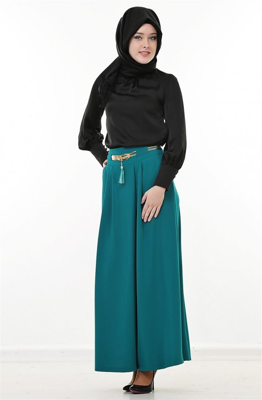 Pants Skirt-Turquoise 30144-19