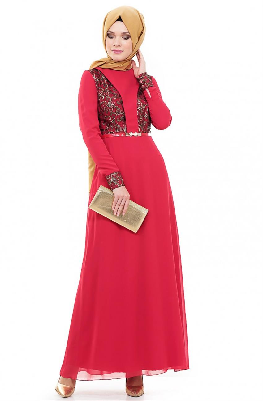 Evening Dress Dress-Red ARM432-34