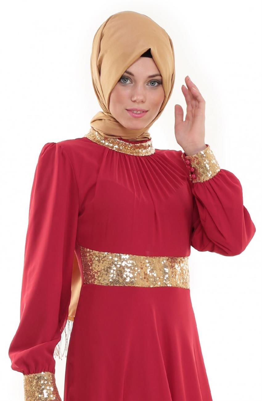 فستان سهرة فستان-أحمر ARM402-34