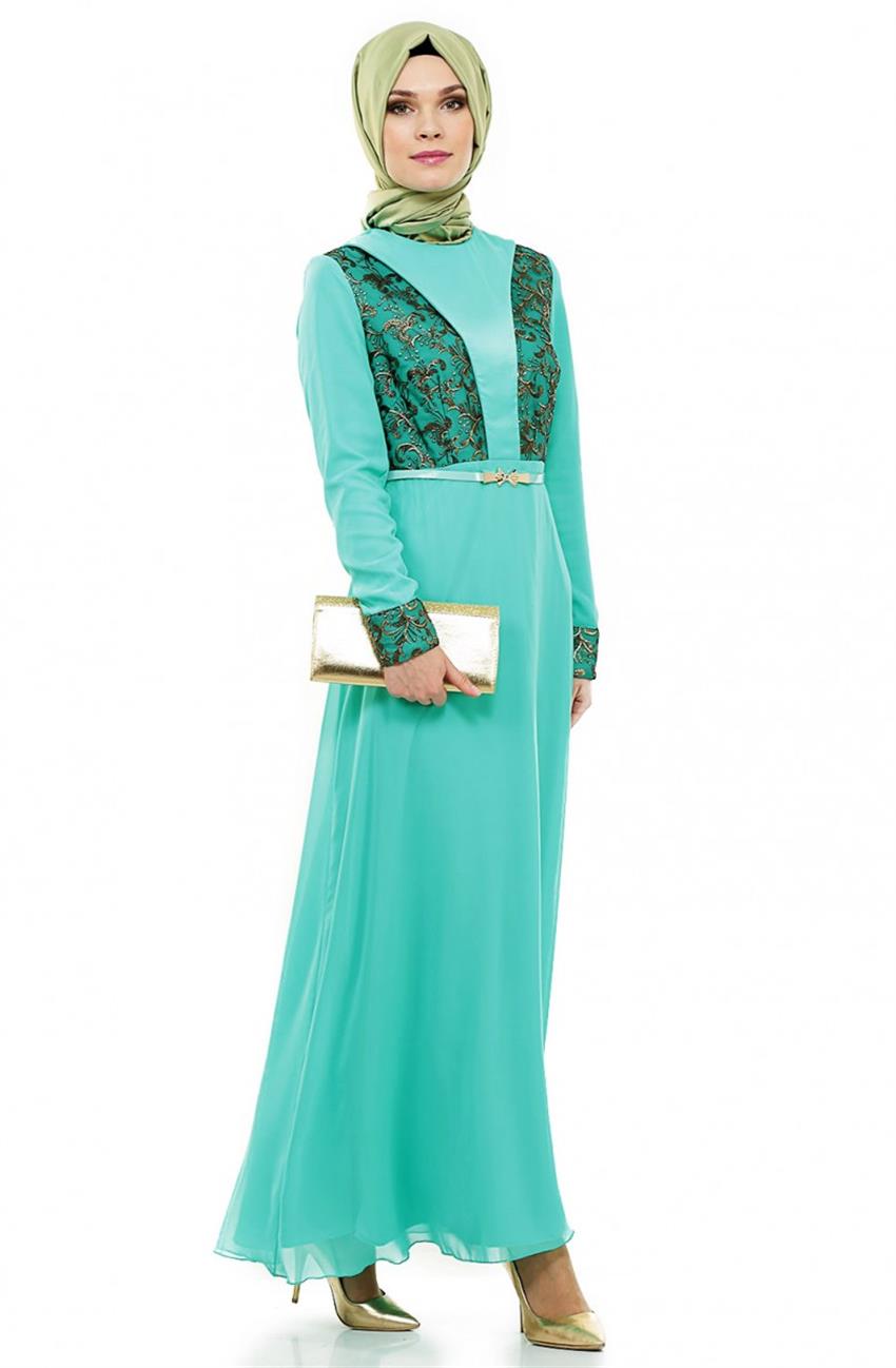 فستان سهرة فستان-أخضر ARM432-24