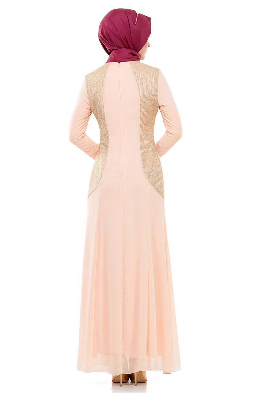 Evening Dress Dress-Salmon ARM439-73