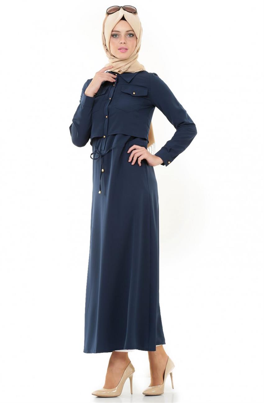 Dress-Navy Blue 1635-17