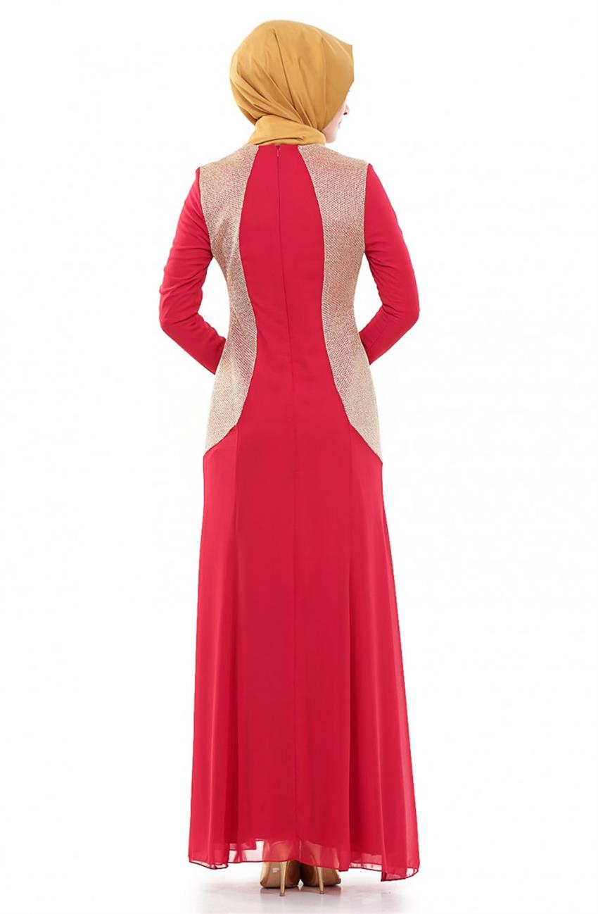 Evening Dress Dress-Red ARM439-34