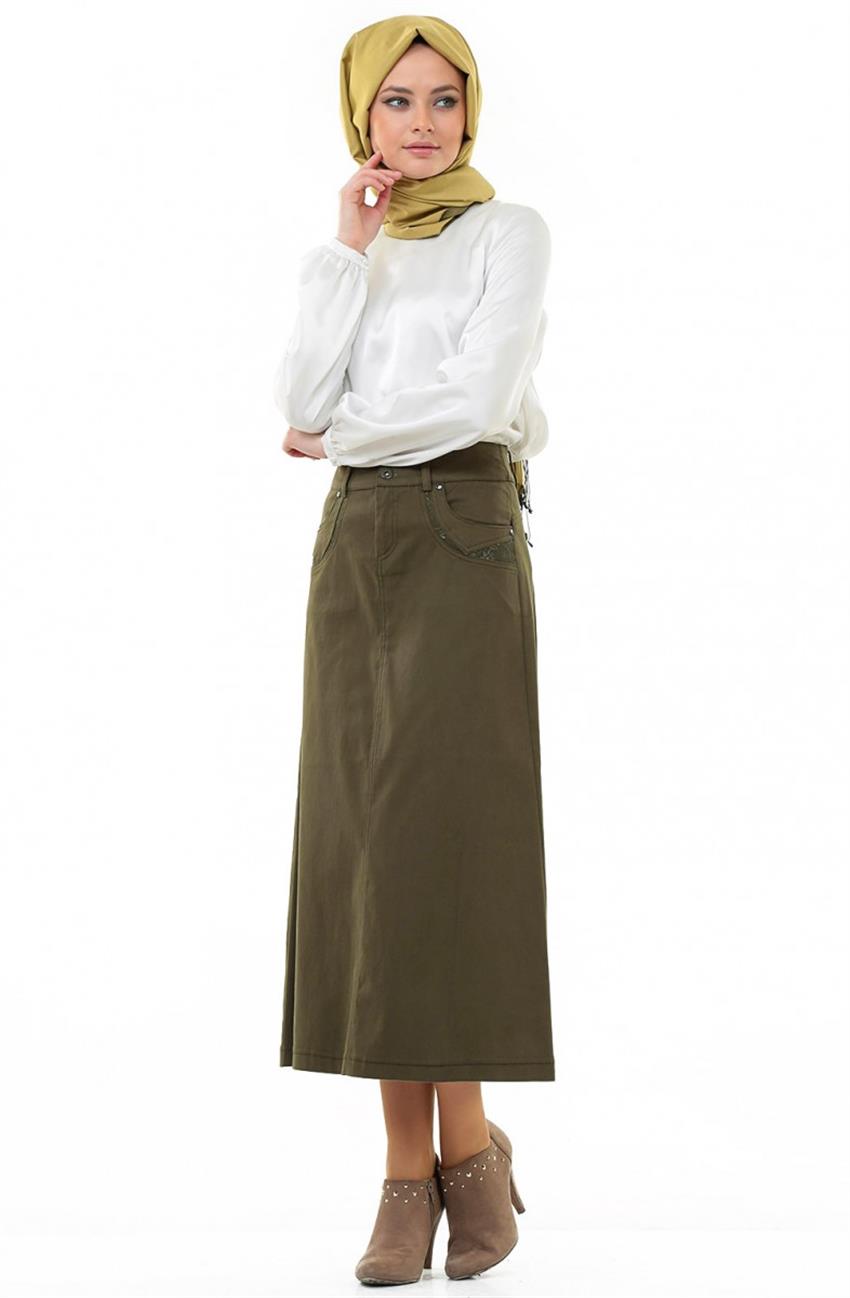 Skirt-Green 2196-21