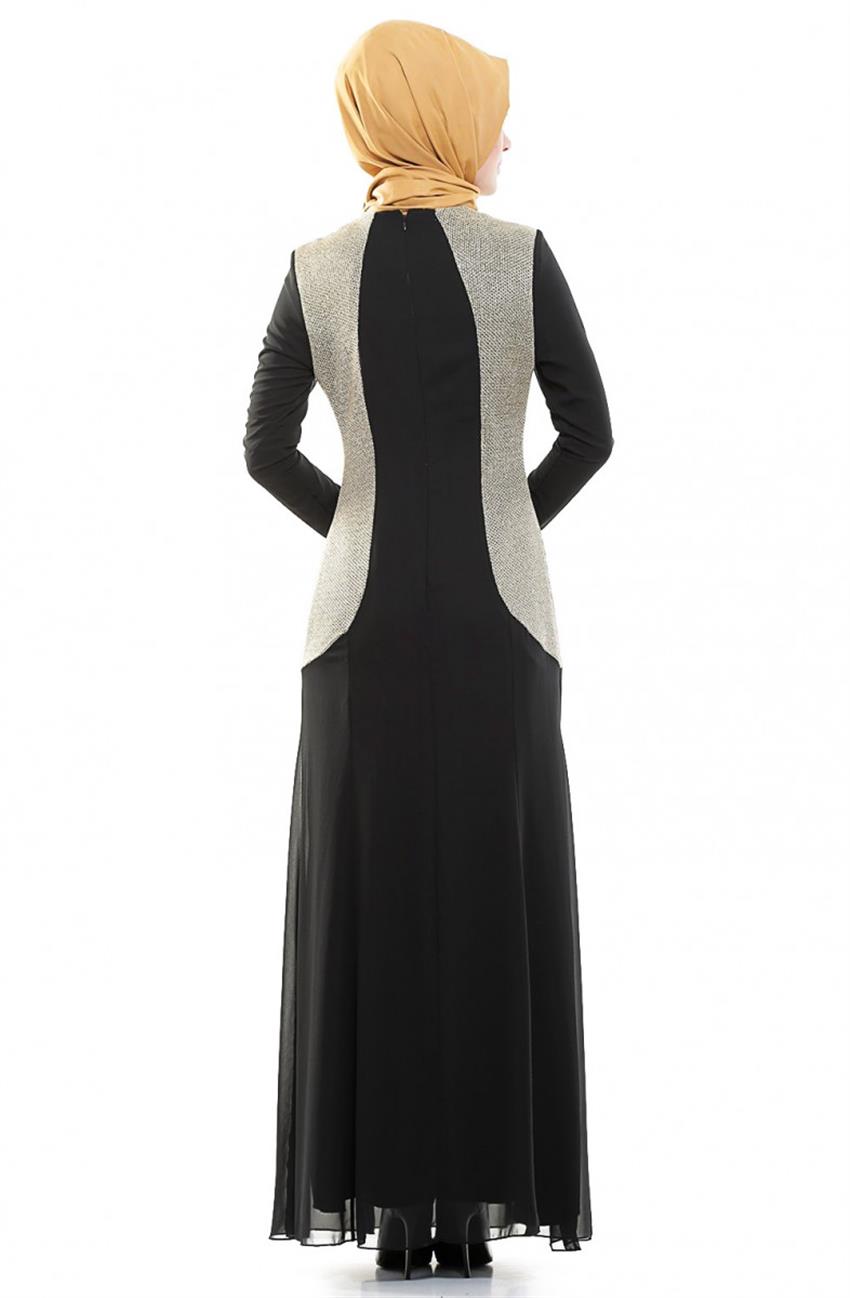 Evening Dress Dress-Black ARM439-01