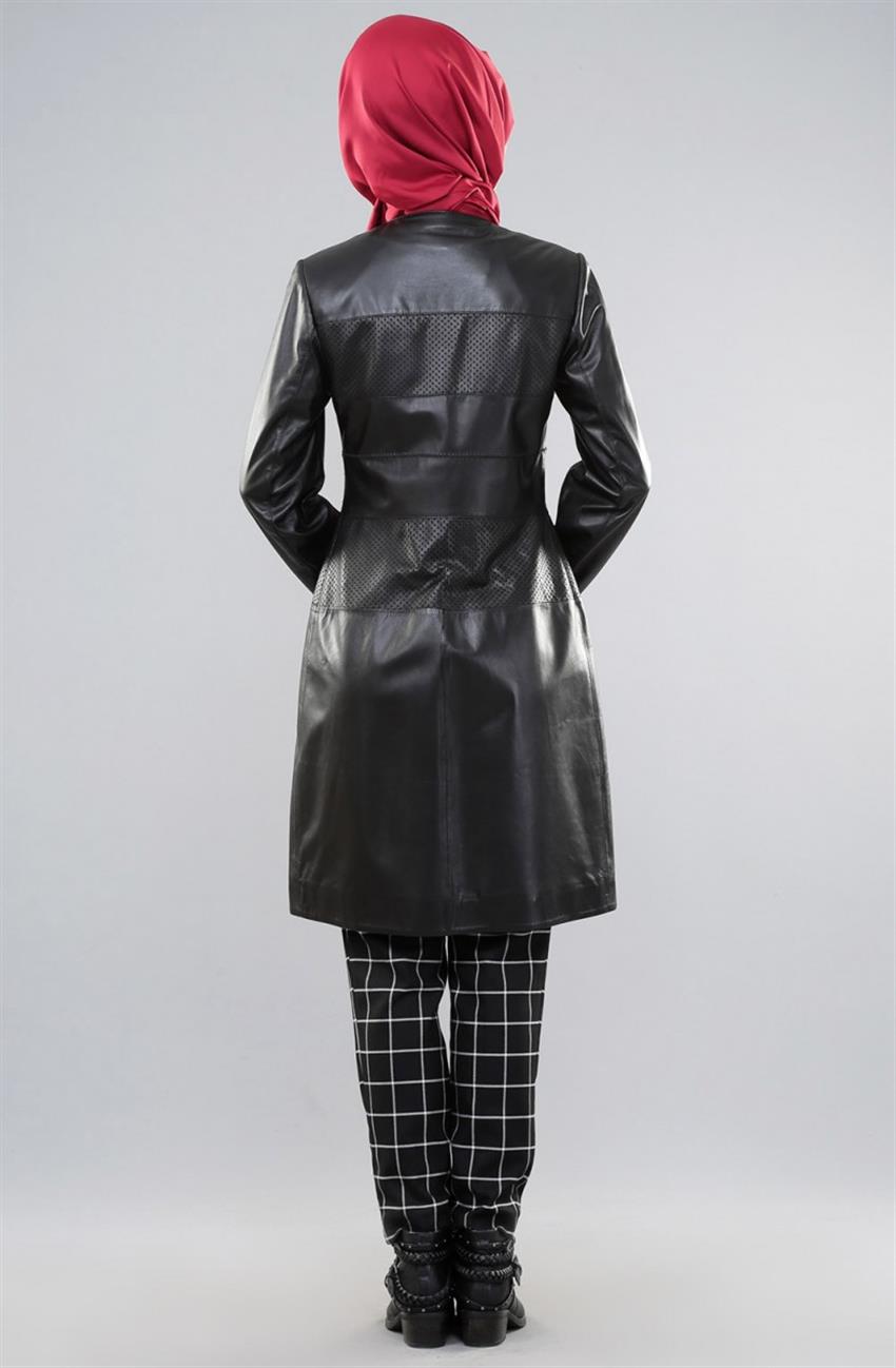 Garneli Coat-Black 15205-1220