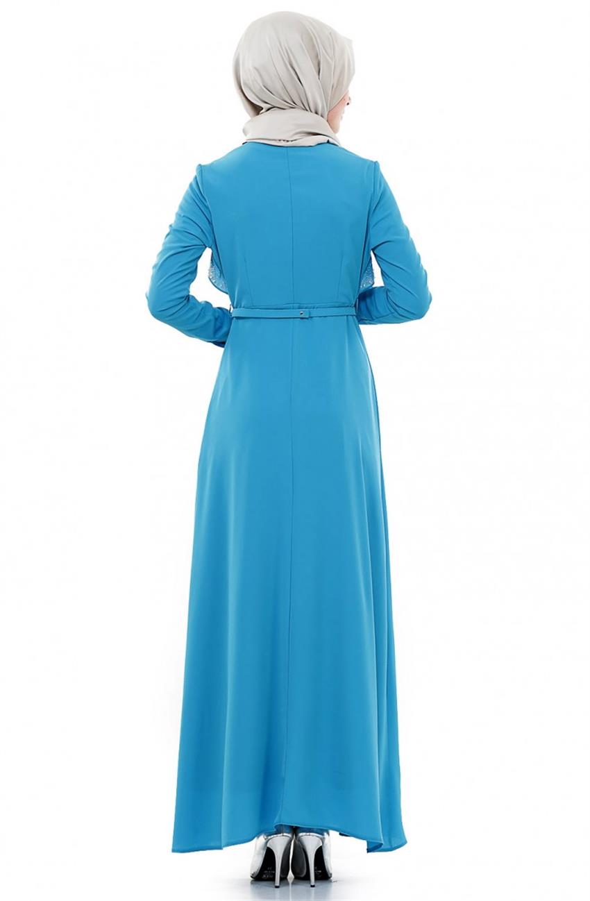 Dress-Turquoise 438-19