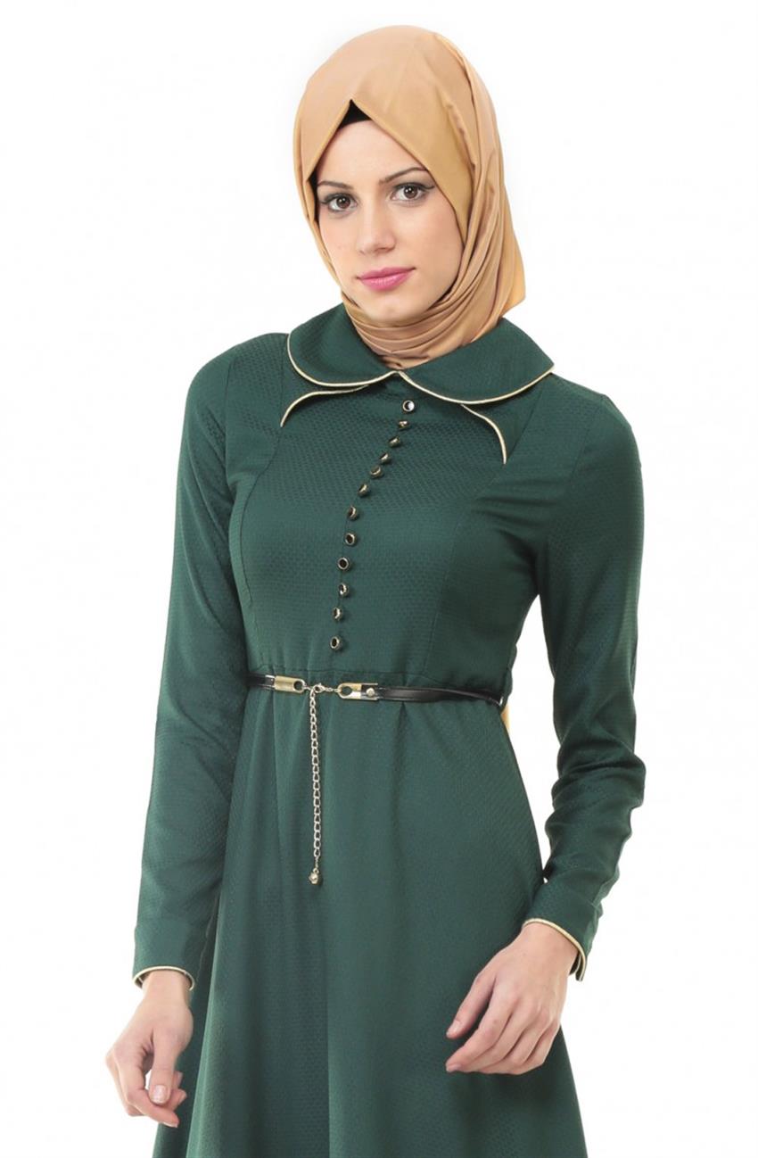 Ameerah Dress-Emerald 5939-62