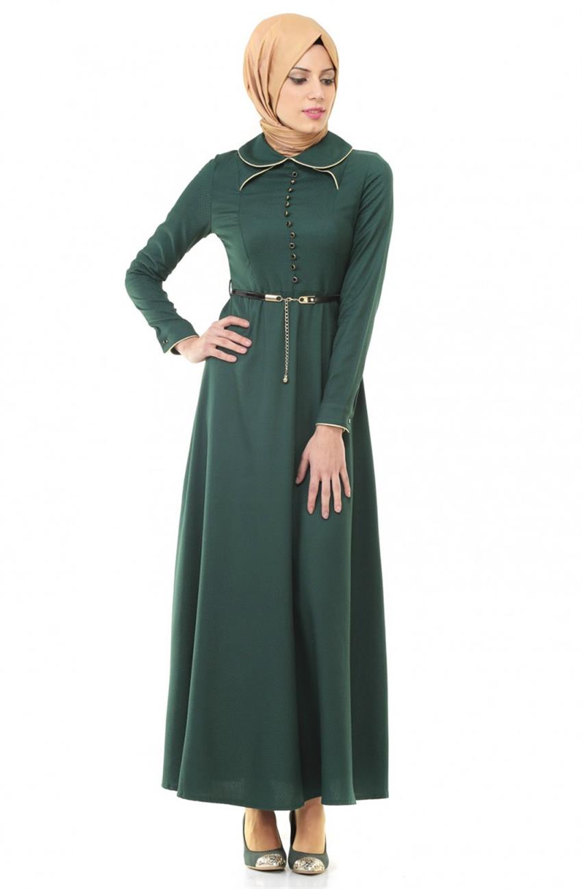 Ameerah Dress-Emerald 5939-62