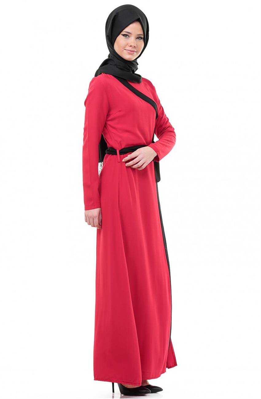 Dress-Red Black 9999-3401