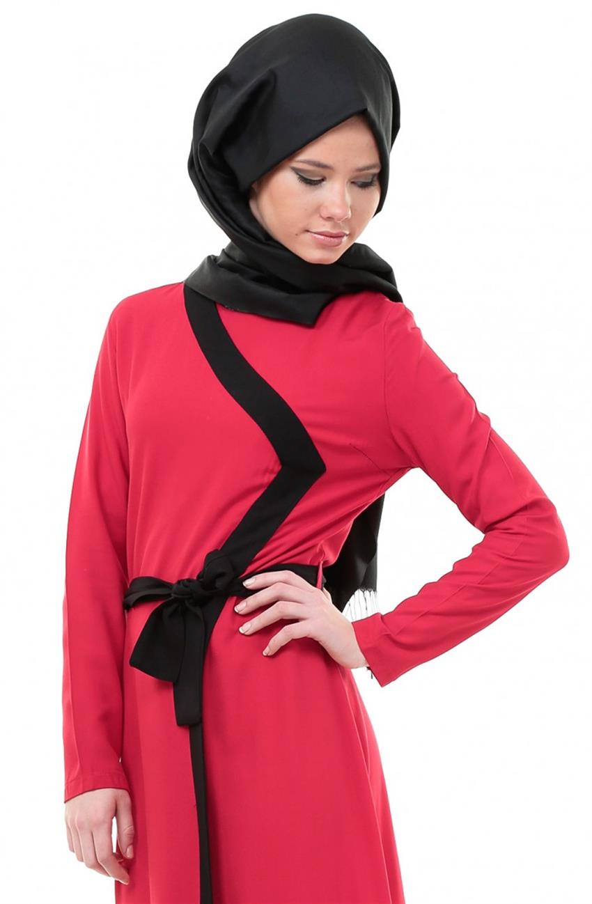 Dress-Red Black 9999-3401