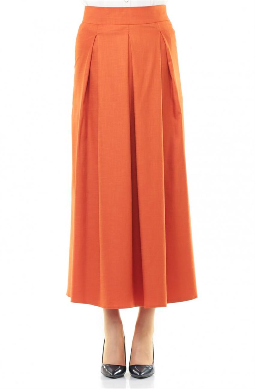 Skirt-Orange 3532-78