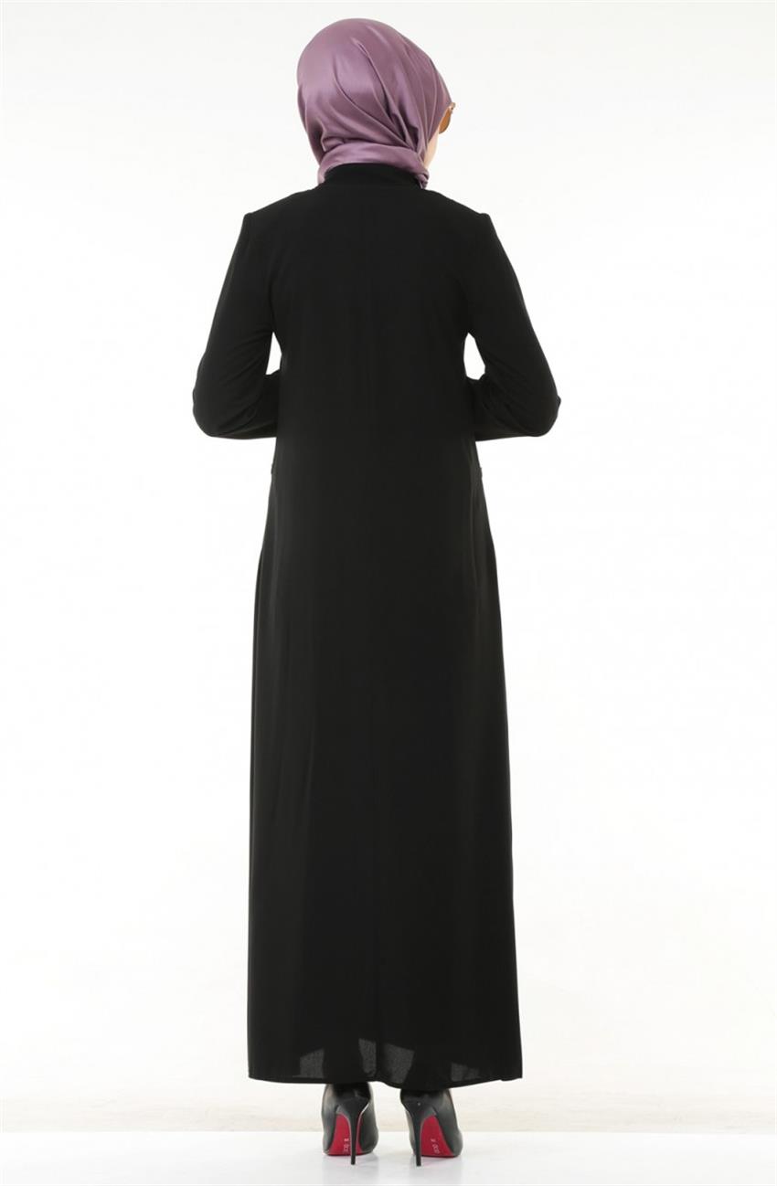 Abaya-Black 710-1-01
