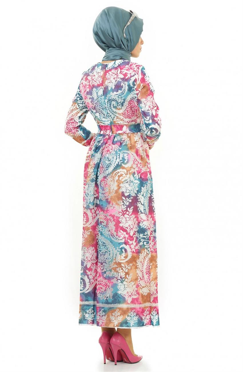 Dress-Pink Blue ARM502-4270
