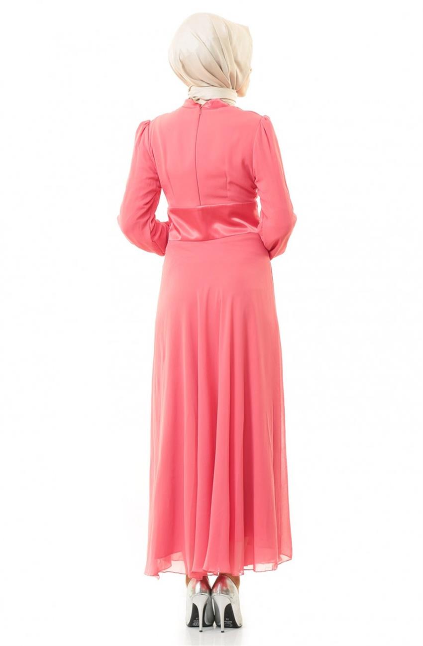Evening Dress Dress-Açik Coral ARM9045-38