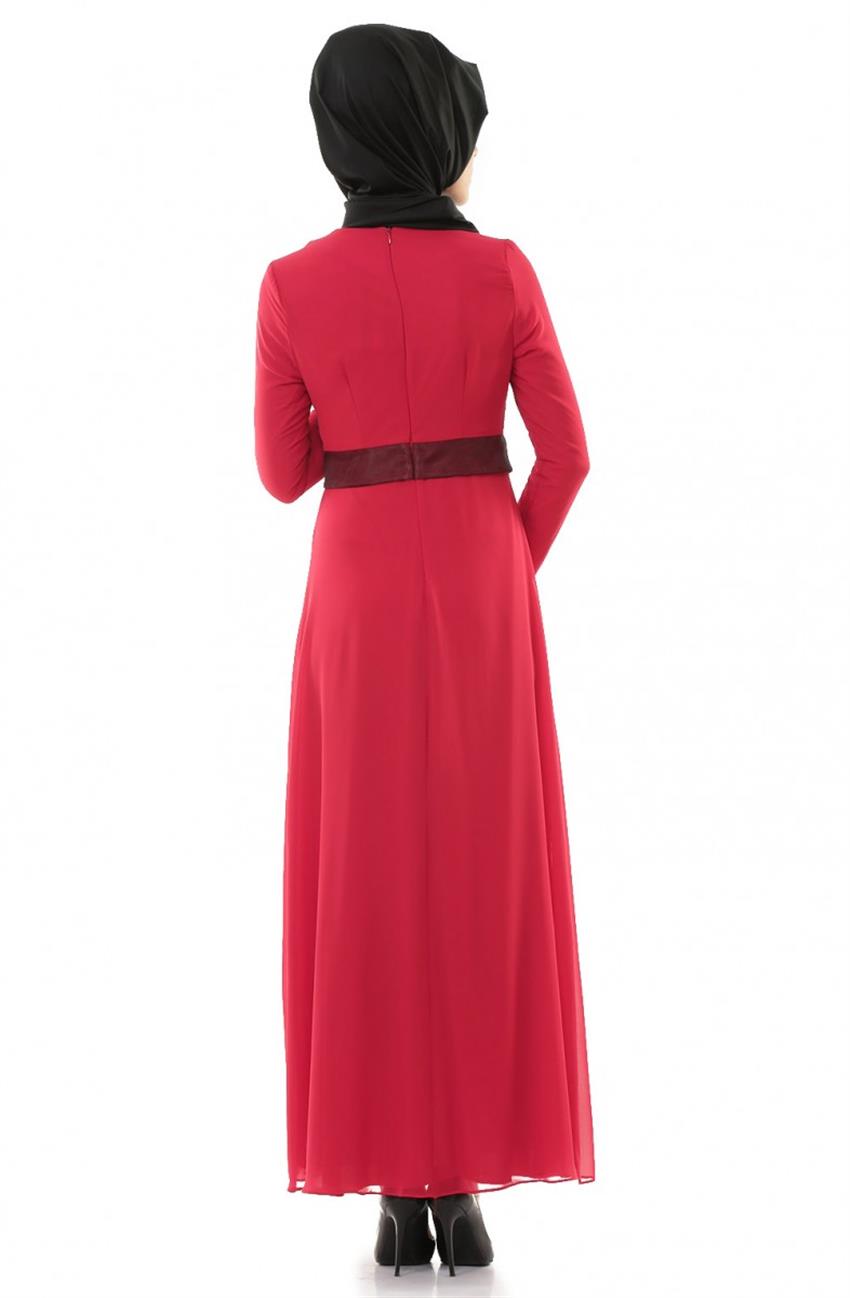 Abiye Kırmızı Elbise ARM462-34