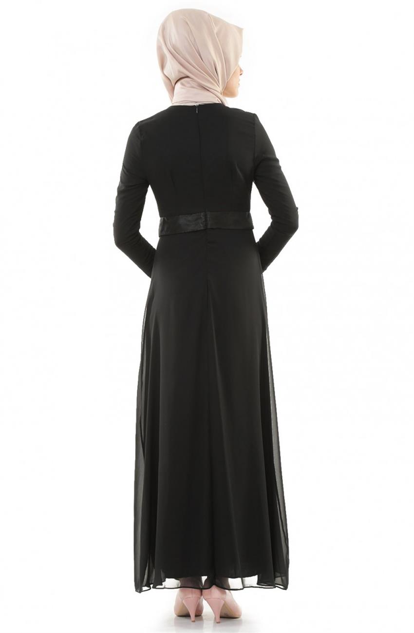 Evening Dress Dress-Black ARM462-01