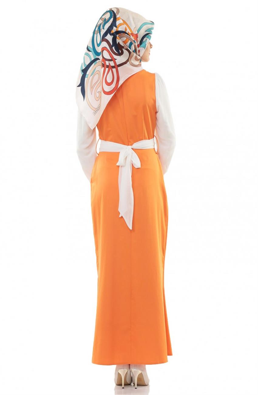 فستان-برتقالي ARM0479-37