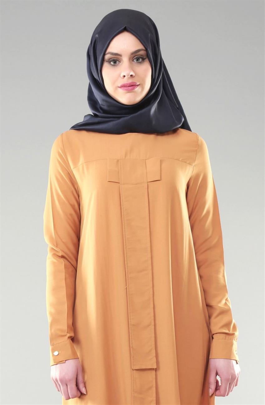 Ameerah Dress-Mustard 5931-55