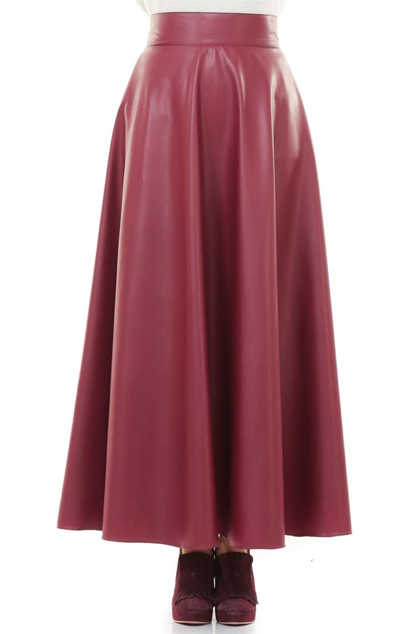Skirt-Claret Red ET2091-67