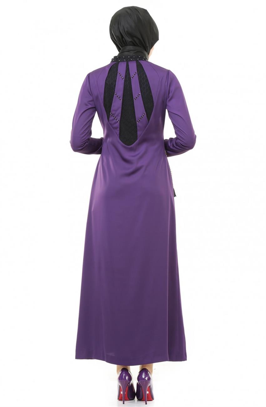 فستان سهرة فستان-أرجواني DO-A4-64020-24