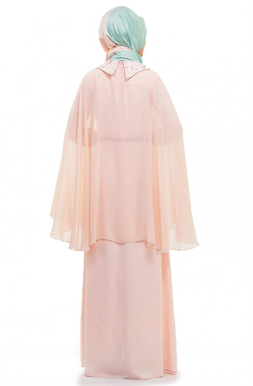 Evening Dress Dress-Powder DO-A4-64008-32