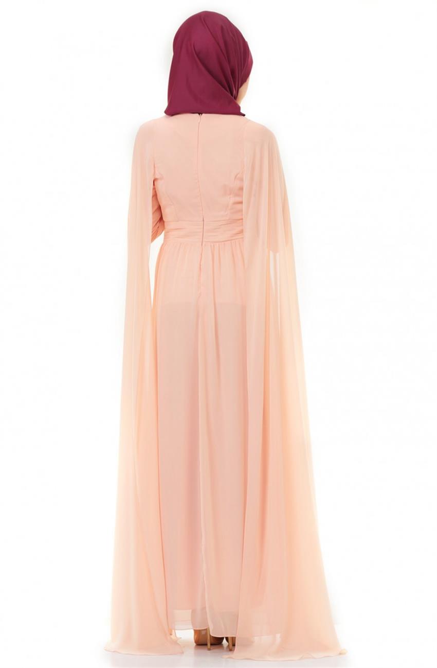 Evening Dress Dress-Powder 7001-41