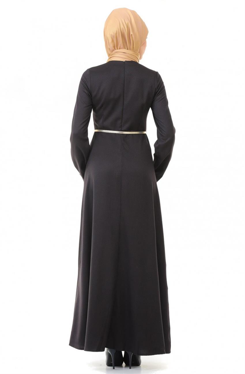Ameerah Dress-Black 5918-01