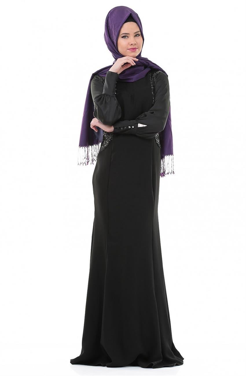 فستان سهرة فستان-أسود ar-5110-01