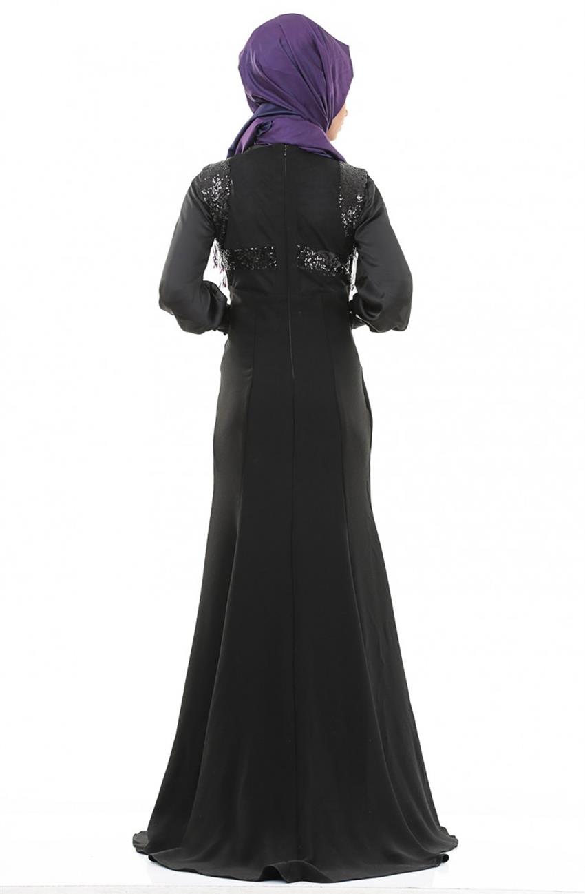 Evening Dress Dress-Black 5110-01