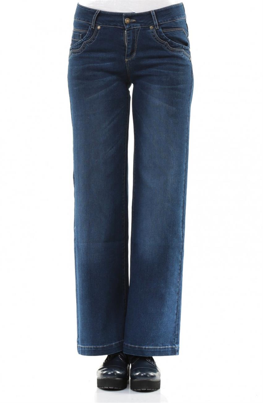 Jeans Pants-Navy Blue 1063P-17