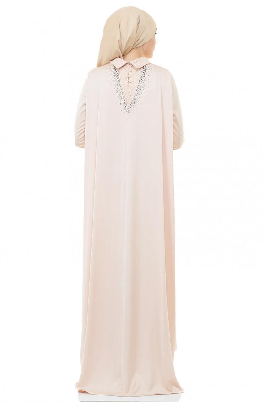 Evening Dress Dress-Cream DO-A5-63020-13