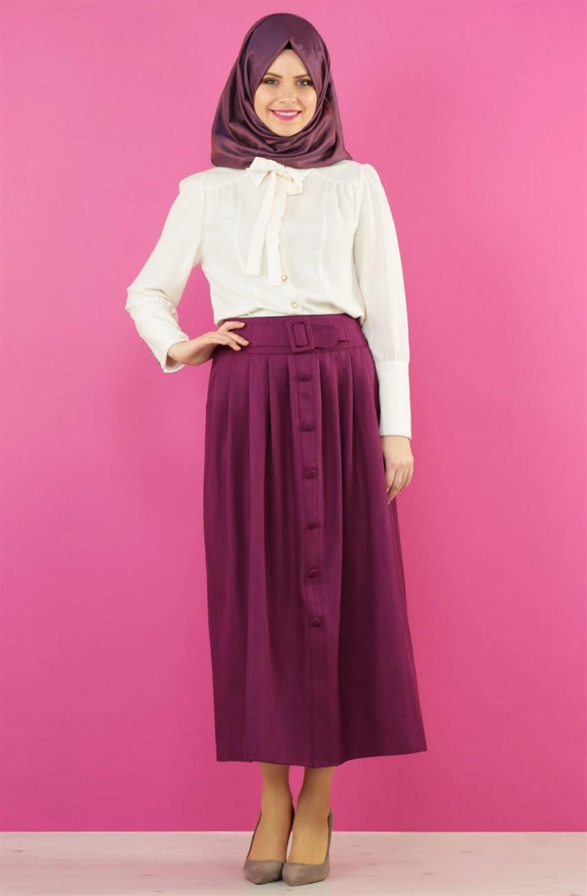 Skirt-Purple 3561-45