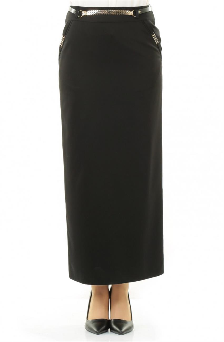 Skirt-Black 3427-01