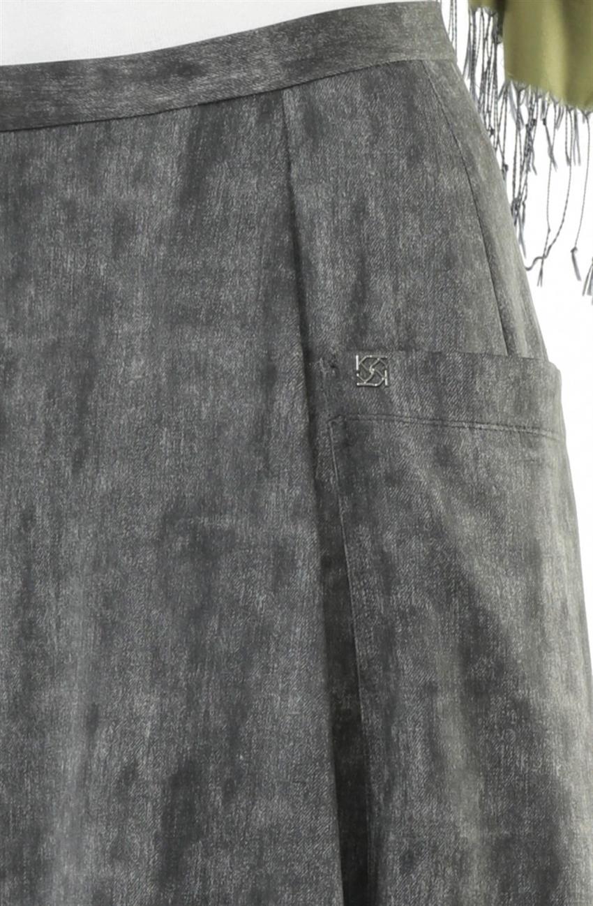 Skirt-Black KA-A5-12212-12