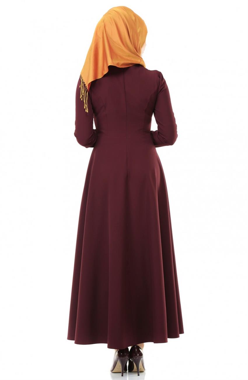 Dress-Claret Red 1838-67