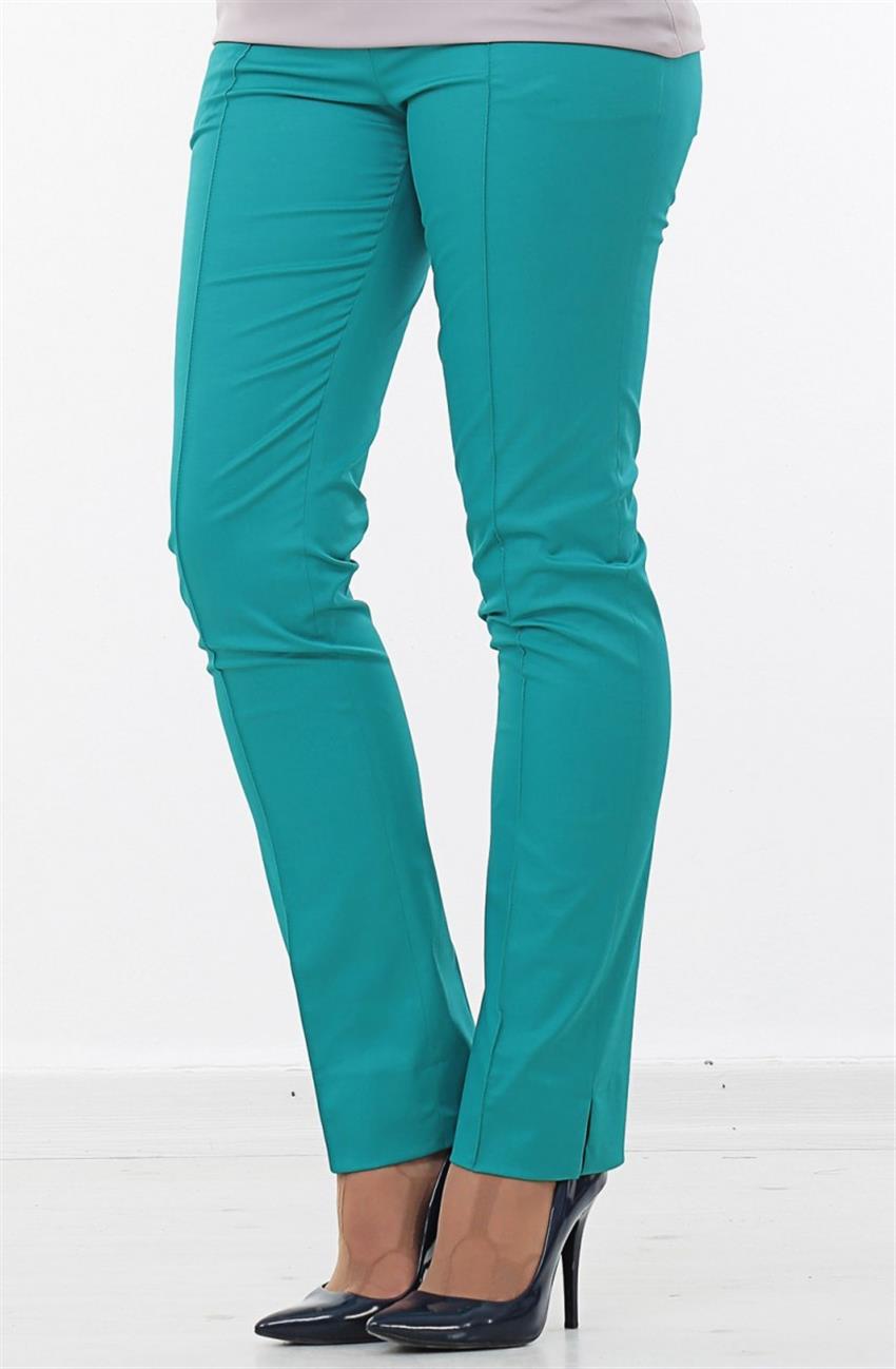 Pants-Turquoise 1215-19
