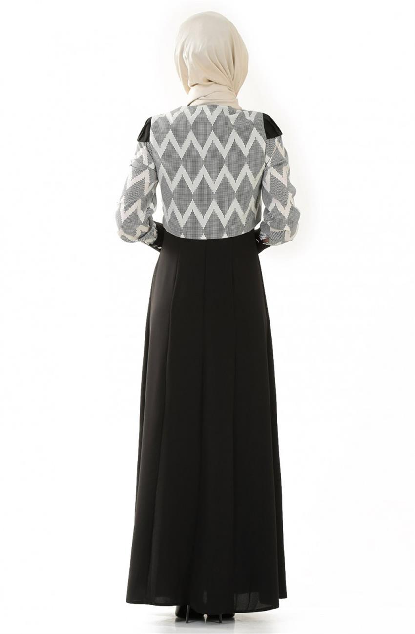 Dress-Black White ARM452-0102