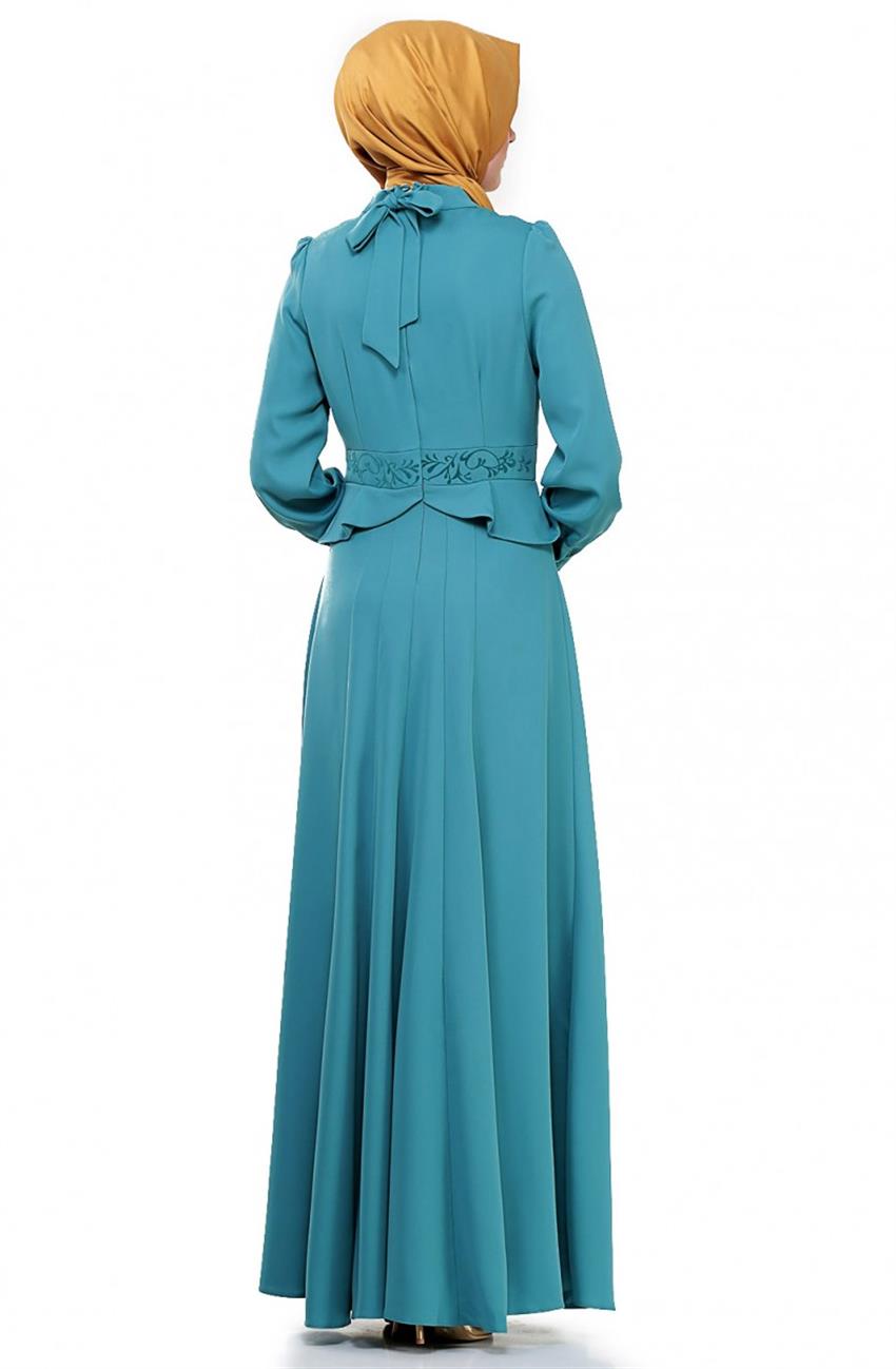 فستان سهرة فستان-أخضر DO-B4-63007-70