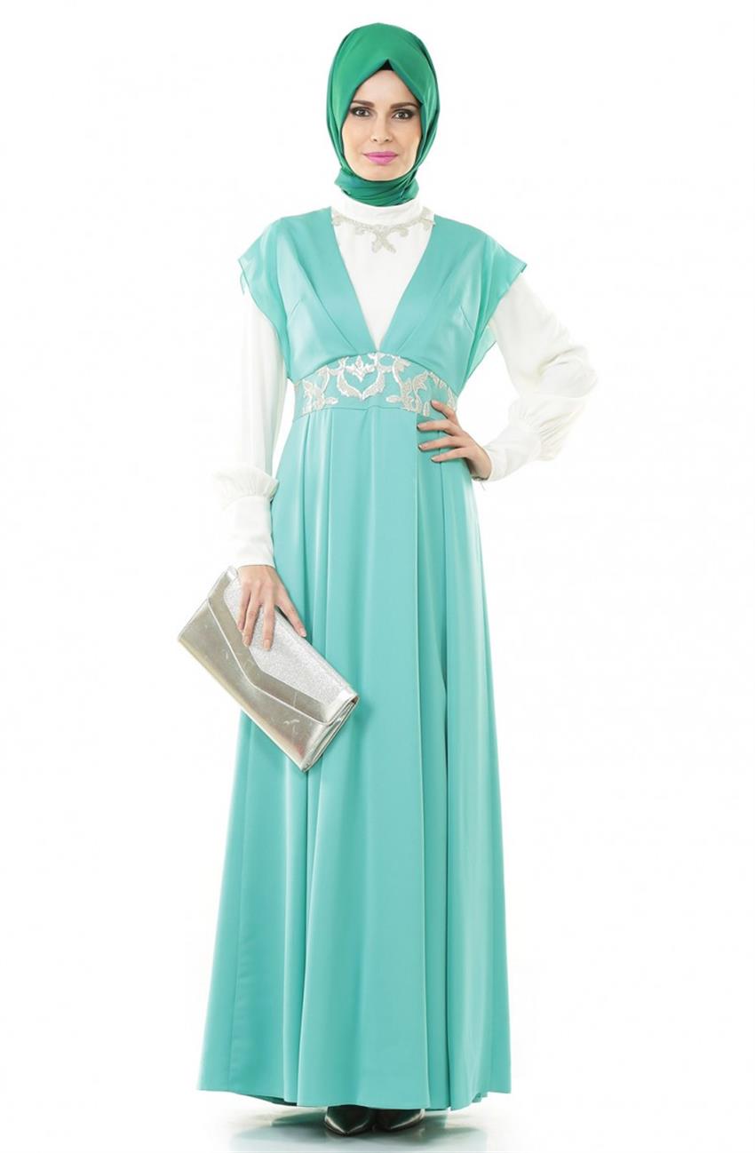 Kayra فستان سهرة فستان-سماوي KA-B5-16019-18