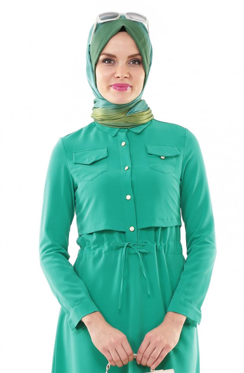 فستان-أخضر ARM475-21