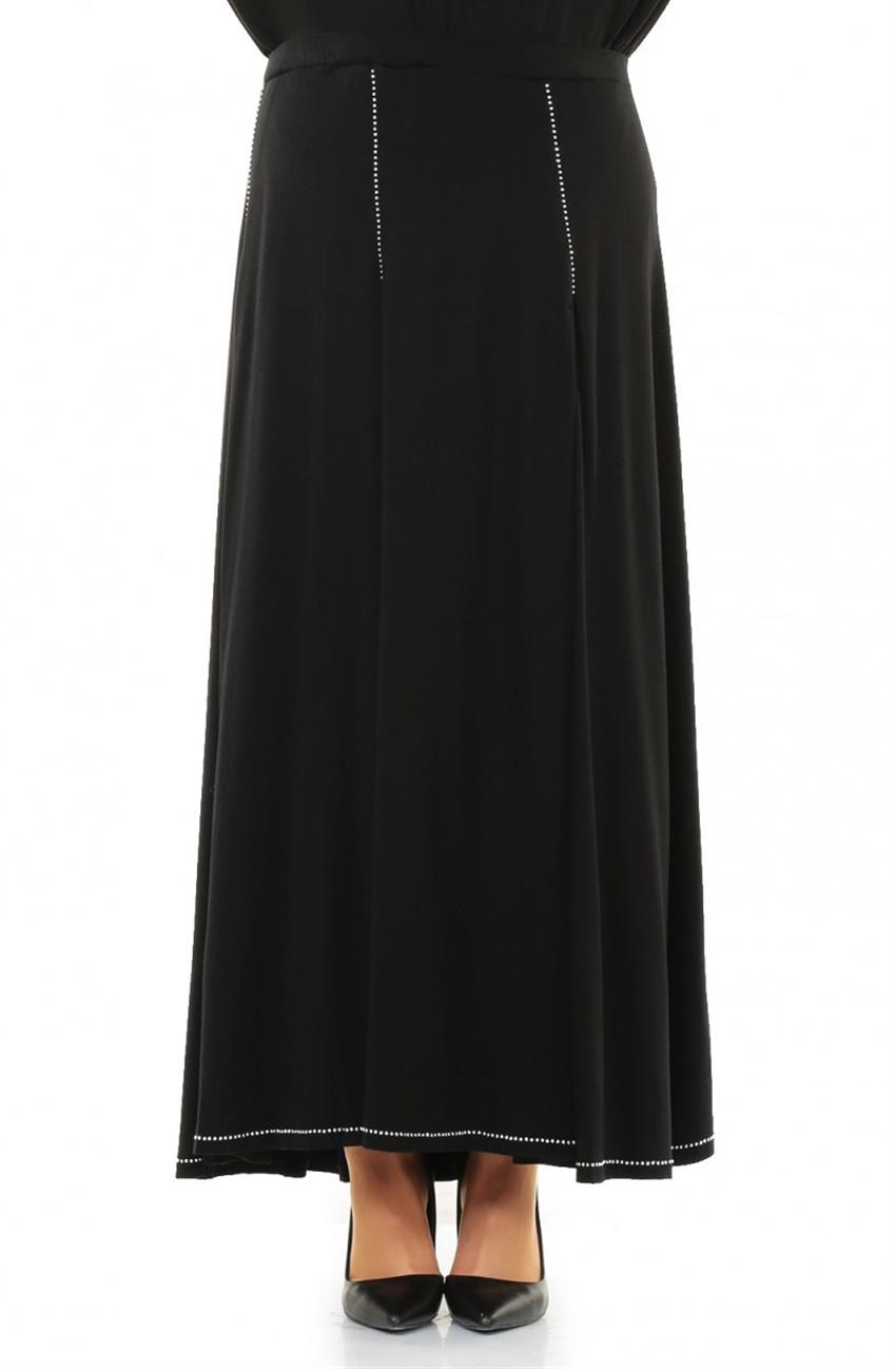 Skirt-Black K175-01