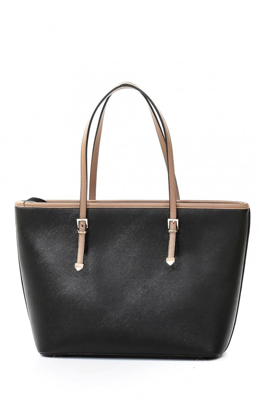 Kayra Shopper حقيبة-أسود KA-A5-ÇNT07-12