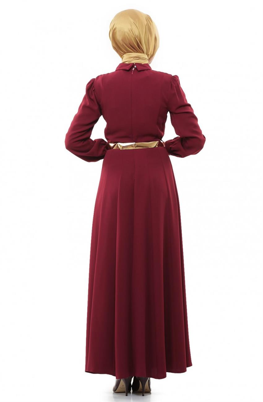 Dress-Claret Red 6432-67