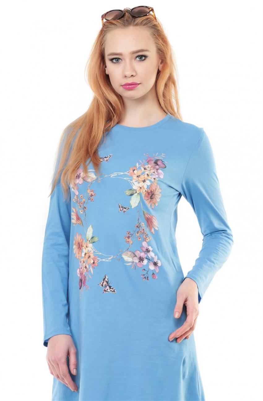 Gippe Collection Tunic-Blue TK5014-70