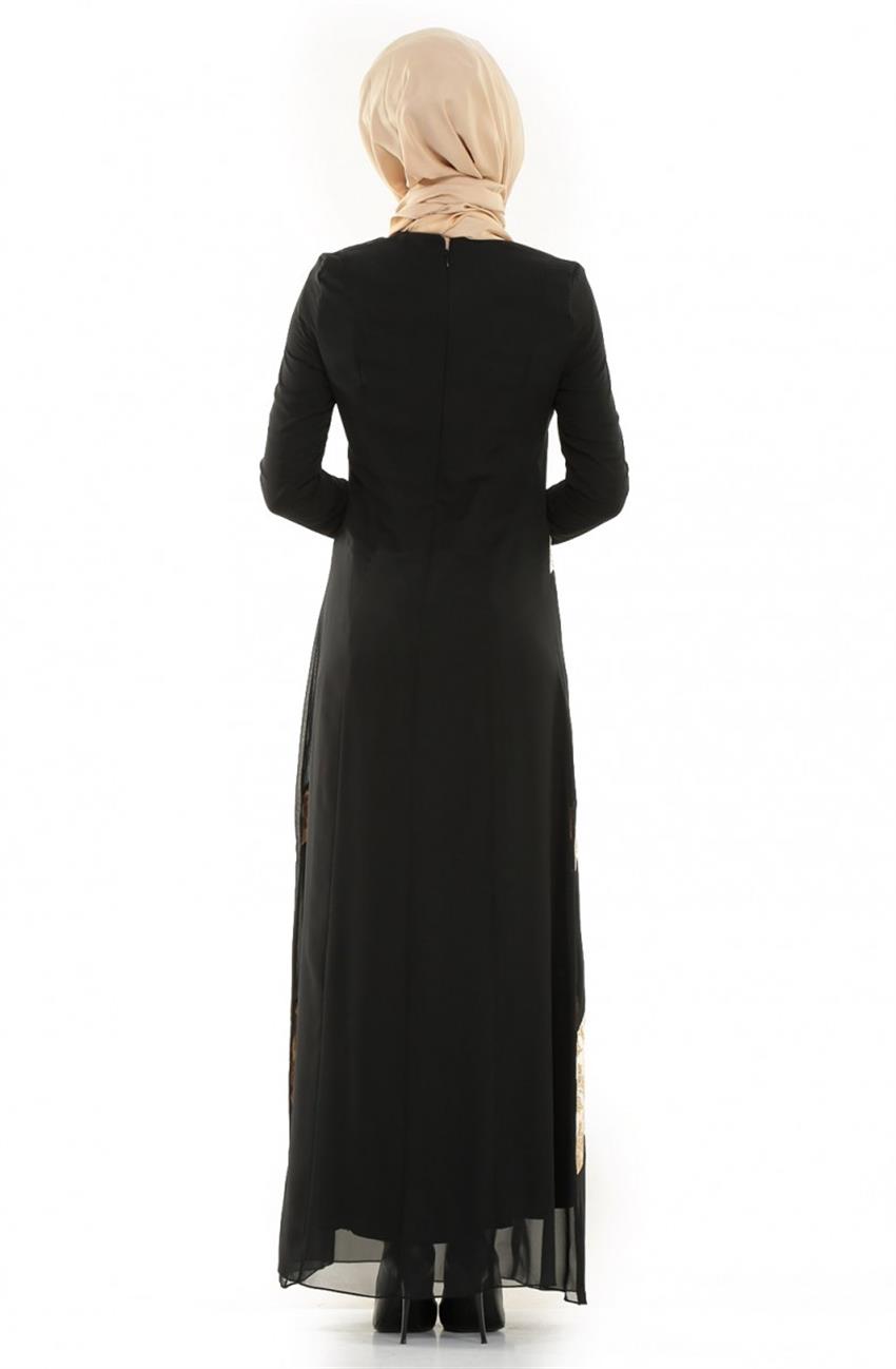 Evening Dress Dress-Black ARM448-01
